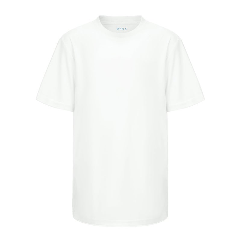 Opna Youth Boys Dri Fit Athletic T Shirts for Boys & Girls Sports Undershirt â€“ Youth & Teen Sizes White-S - Image 2